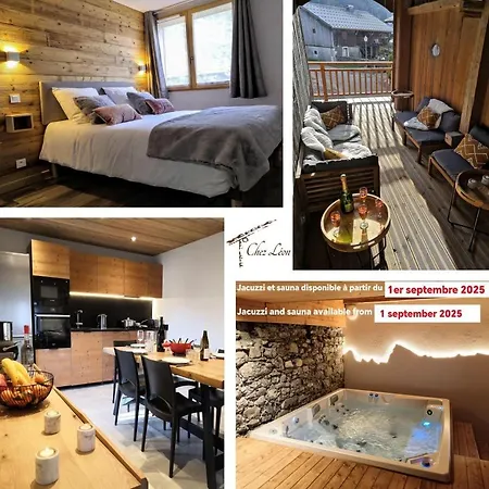 아파트 Chez Leon, Jacuzzi Et Sauna Des Le 1er Septembre 2025 *
